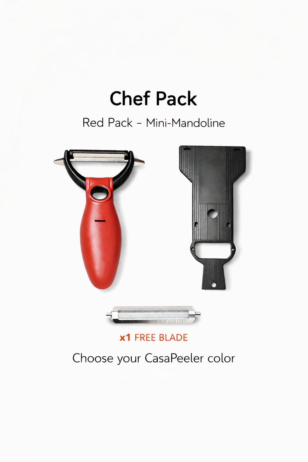 Best stainless steel vegetable peeler CasaTips professional kitchen tool
